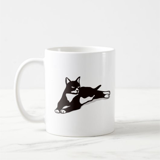 Mug Tuxedo Chat Chat Lady Chat Cadeau Maman Tuxedo Cha (Gauche)