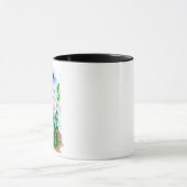 Mug Tuxedo Chat et Lilies | Devis inspirant (Centre)