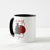 Mug Tuxedo Chat - Jours heureux (Devant gauche)