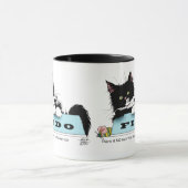 Mug Tuxedo Kitten Chien's Bowl (Centre)