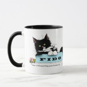 Mug Tuxedo Kitten Chien's Bowl (Gauche)