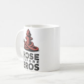 Mug Tuyau avant les frères | Conception d'humour de ca (Devant gauche)