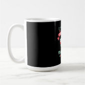 Mug Tuyaux de tissu de couchage amusants (Gauche)