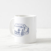 Mug TVR Cerbera 1993 (Devant gauche)
