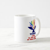 Mug TVUUC - Partager les valeurs de l'atome (Devant droit)