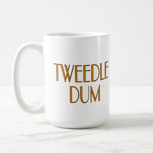 Mug Tweedle Dee et Tweedle Dum (Gauche)