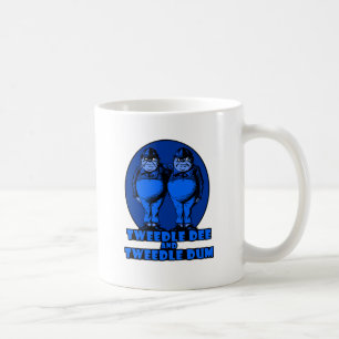 Mug Tweedle Dee et Tweedle le bleu de logo de Dum