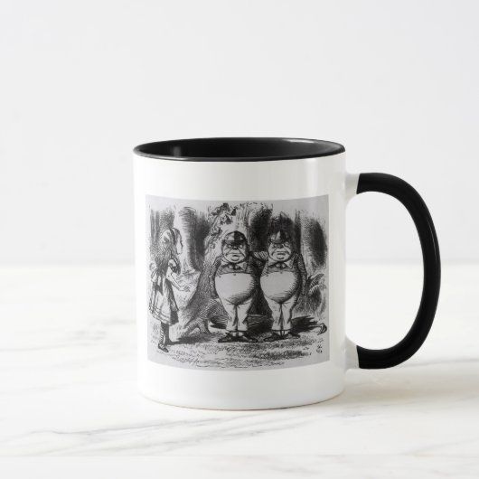 Mug Tweedledum et Tweedledee (Droite)