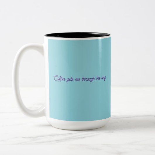 Mug Tweekleurige Koffiemok (Links)