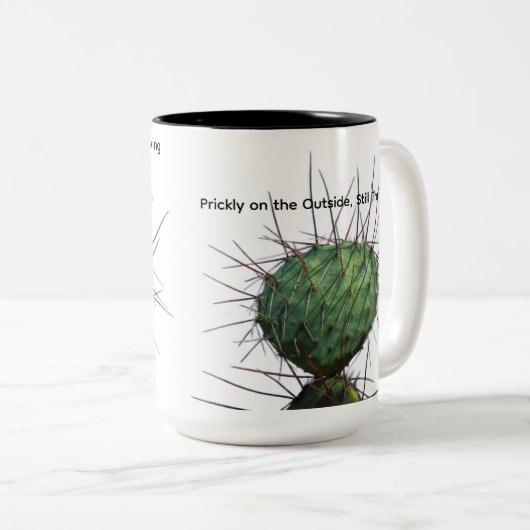 Mug Tweekleurige Koffiemok (Voorkant rechts)
