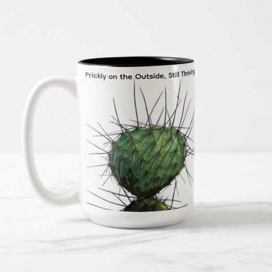 Mug Tweekleurige Koffiemok (Links)