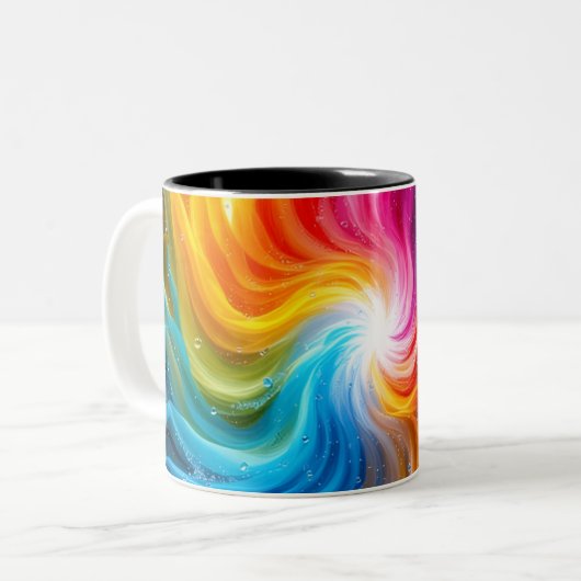 Mug Tweekleurige Koffiemok (Voorkant links)