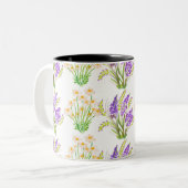 mug tweekleurige koffiemok (Voorkant links)