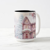 Mug Tweekleurige Koffiemok (Voorkant rechts)