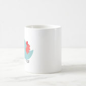 Mug Tweets Messages d'Amour d'Oiseaux (Centre)