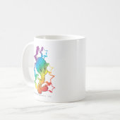 Mug TWEETY™ étoiles arc-en-ciel (Devant gauche)