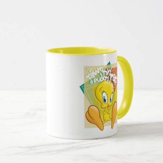 Mug TWEETY™ "J'Ai Dit Que J'Ai Donné Un Tat Puddy" (Devant droit)