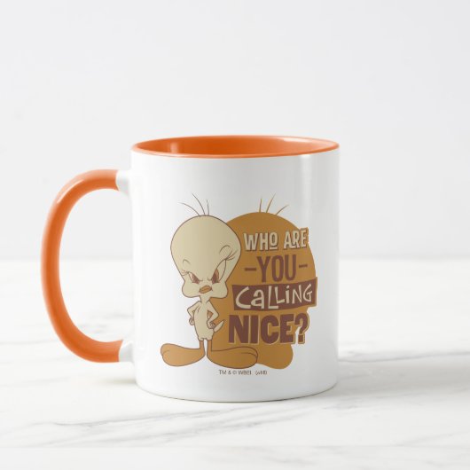 Mug TWEETY™ - Qui Appelez-Vous Nice ? (Gauche)