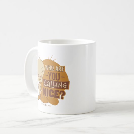 Mug TWEETY™ - Qui Appelez-Vous Nice ? (Devant gauche)