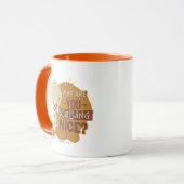 Mug TWEETY™ - Qui Traitez-Vous de Gentil ? (Devant gauche)