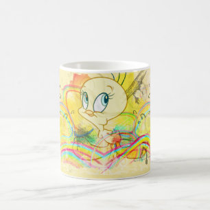 Mug TWEETY™ sous les arcs-en-ciel