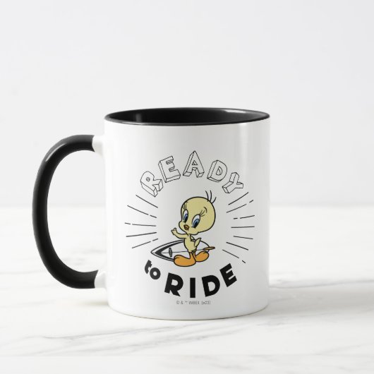 Mug TWEETY™ Surfboard - Prêt à rouler (Gauche)