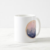 Mug Twilight de forêt mystique (Devant droit)
