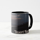 Mug Twilight en bord de mer (Devant droit)