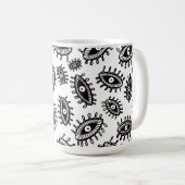Mug Twily yeux blanc (Devant droit)