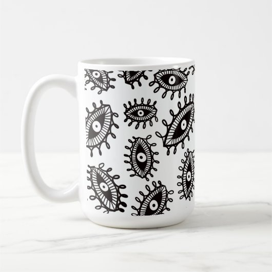 Mug Twily yeux blanc (Gauche)
