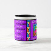 Mug Twin Gemini Martians (Centre)