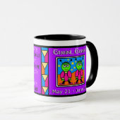 Mug Twin Gemini Martians (Devant droit)