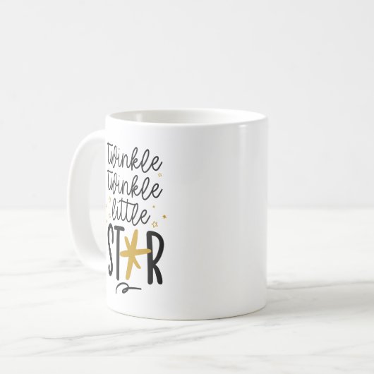 Mug Twinkle Twinkle Little Star Doodle (Devant gauche)