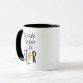 Mug Twinkle Twinkle Little Star Doodle (Devant gauche)