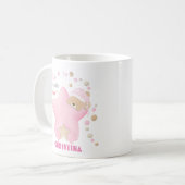 Mug Twinkle Twinkle Star Baby Girl Teddy Bear (Devant gauche)