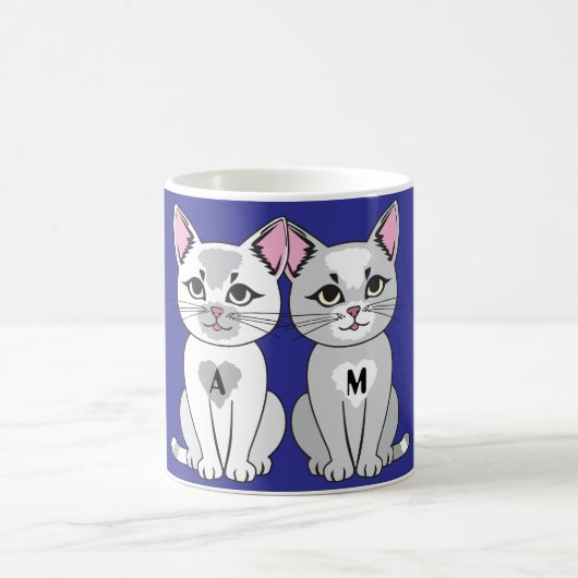 Mug Twins cat (Centre)