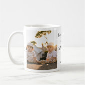 Mug Twins Première Fête des pères 2-Photo Collage (Gauche)