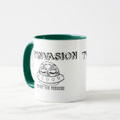 Mug TWINVASION "ils sont ici ! " (Devant gauche)