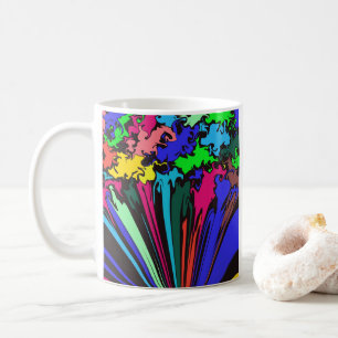Mug Twirl coloré Abstrait / Pinched /