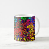 Mug Twirlers colorés Abstraits / (Devant droit)