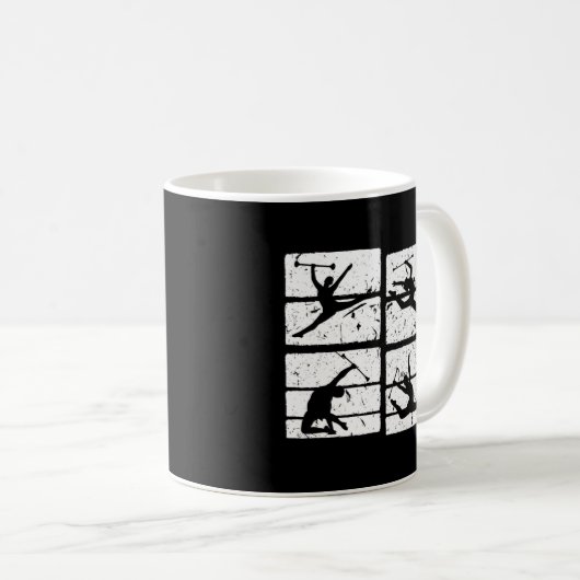 Mug Twirling Batons Dance Twirler (Devant droit)