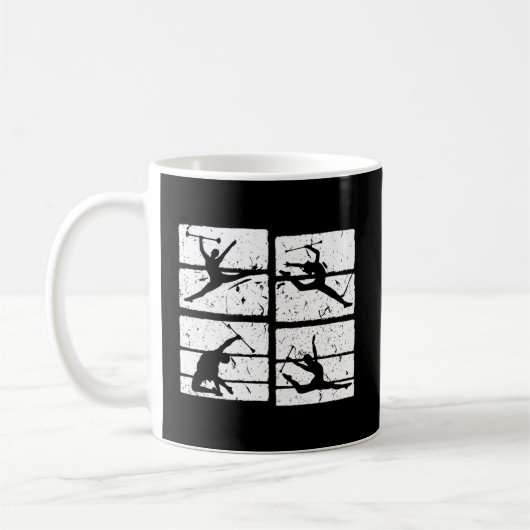 Mug Twirling Batons Dance Twirler (Gauche)