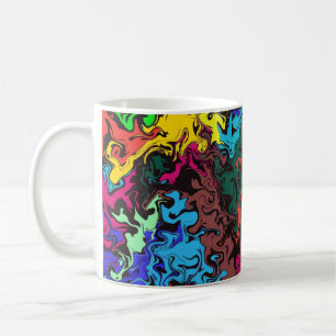 Mug Twirly coloré Abstrait /