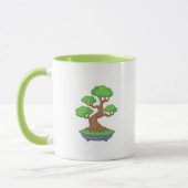 Mug Twisted Japanese Bonsai Tree (Gauche)