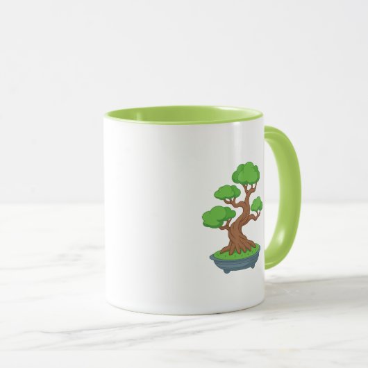 Mug Twisted Japanese Bonsai Tree (Devant droit)