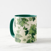 Mug Twisting Ivy Feuille Motif (Devant gauche)