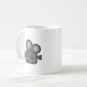 Mug Twitter Emoji - Camera film making (Devant gauche)