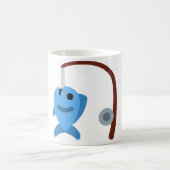 Mug Twitter emoji - Fishing (Centre)