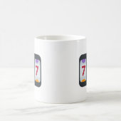 Mug Twitter Emoji - Lucky 7 (Centre)