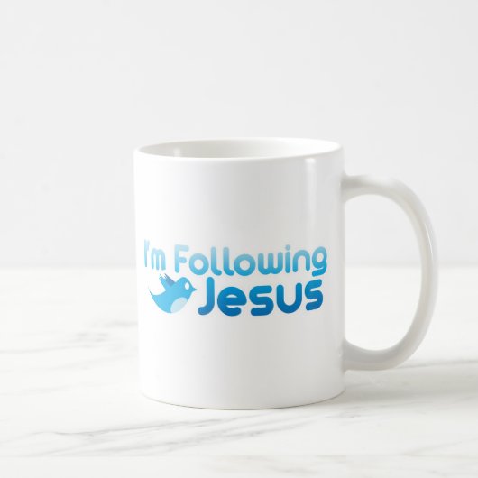 Mug Twitter moi Je suis Jésus Christ (Droite)
